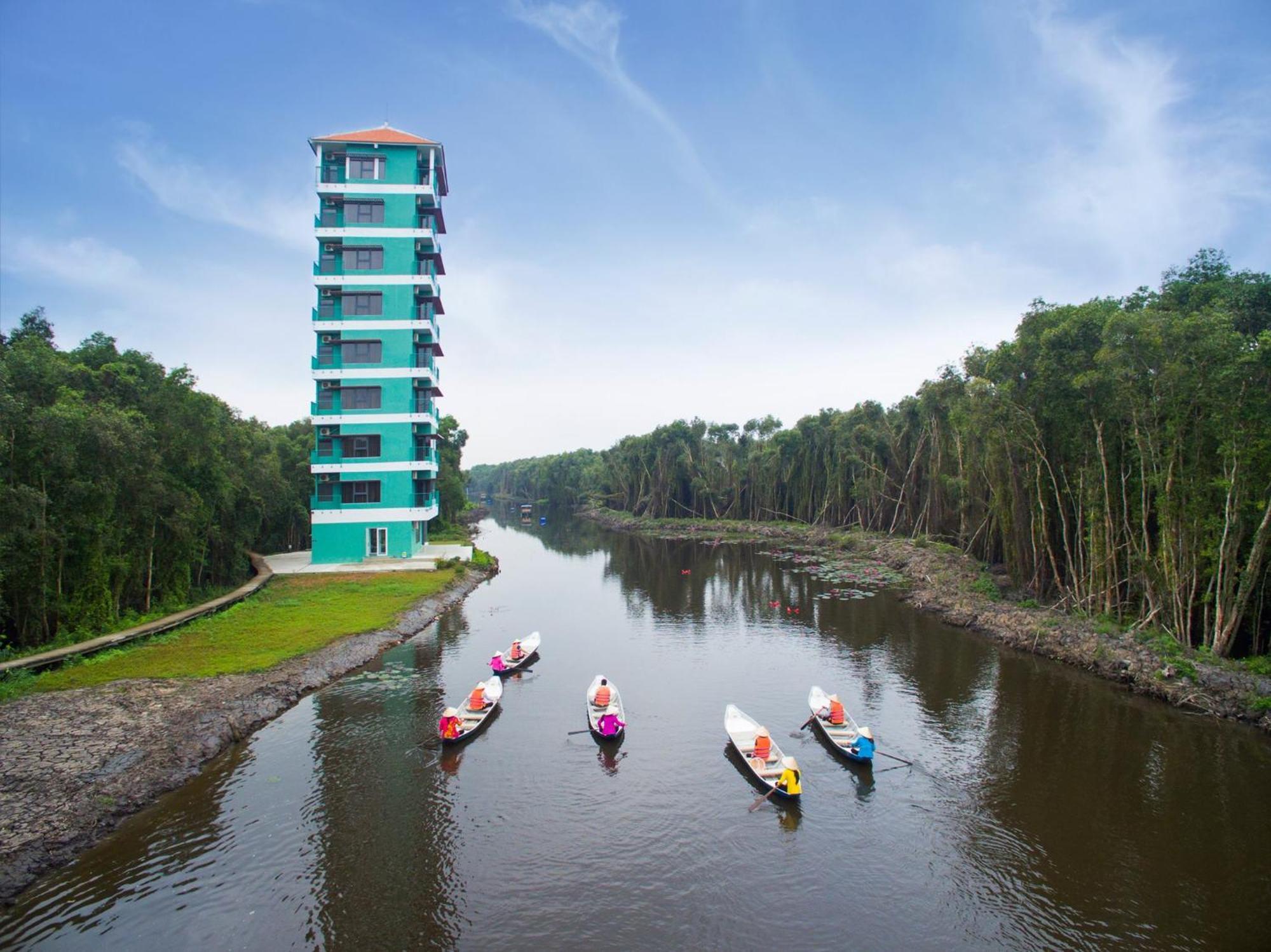 Kdl Lang Noi Tan Lap - Tan Lap Floating Village Moc Hoa Экстерьер фото